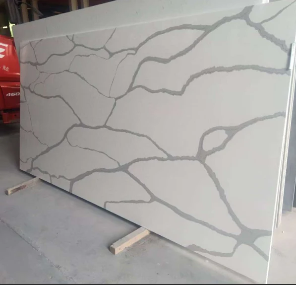 Calacatta Quartz Stone Slab Fasa Stone best